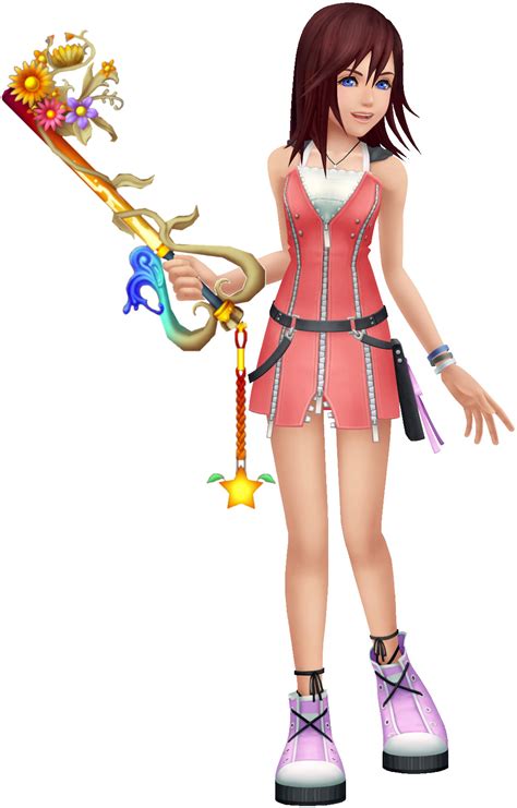 Kairi with her Keyblade (Custom Render) by Vollaro-Gianluigi on DeviantArt