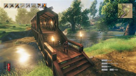 Valheim small bridge | Small bridge, Landscape, Building