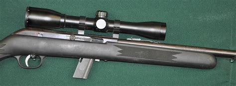 Savage Model Stevens 62 .22 Cal Semi-Auto Rifle W/Scope For Sale at GunAuction.com - 13009847