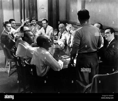 Twelve angry men 1957 jack warden hi-res stock photography and images ...