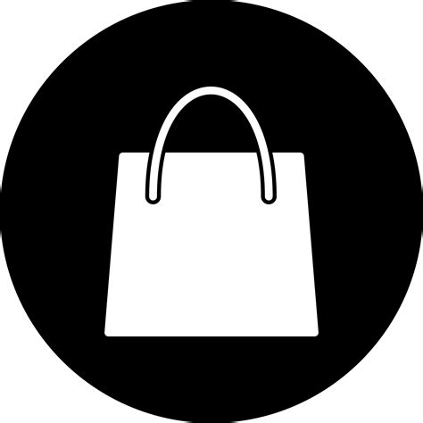 Vector Shopping Bag Icon 616943 Vector Art at Vecteezy