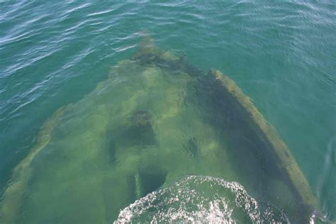 Clear waters of Michigan lake reveals century-old submerged Shipwrecks ...