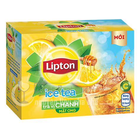 Trà Lipton Ice Tea vị Chanh Mật Ong 224g(16goix14gr)