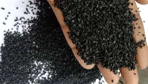 Black High Quality Crumb Rubber Granules at Best Price in Angamaly | Royal Rubbers