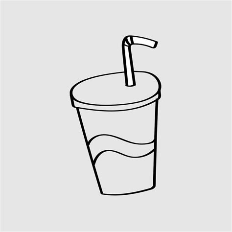Fast Food Drinks, Cold Drinks, Cup Tattoo, Soda Cup, Take Away Cup, Clipart Black And White, Cup ...