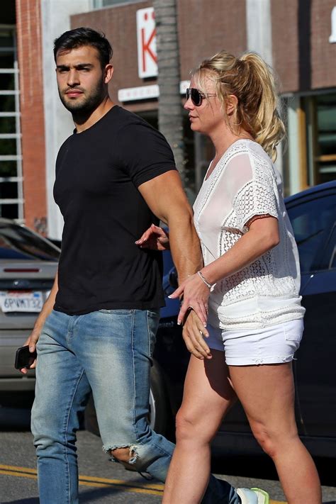 BRITNEY SPEARS and Sam Asghari Out in Beverly Hills 07/12/2019 – HawtCelebs