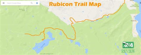 Directions to the Rubicon Trail and Trail Map - 4x4Review Off Road Magazine