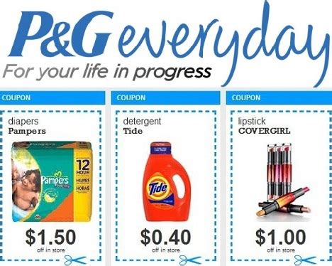 Join P&G Everyday And Print Coupons!- ConsumerQueen.com- Oklahoma's ...