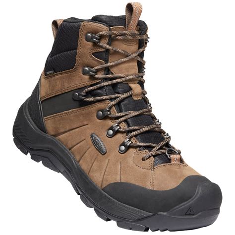 KEEN Men's Revel IV Polar Waterproof Mid Winter Boots - Dark Earth - Size 11.5 - Dark Earth 11.5 ...