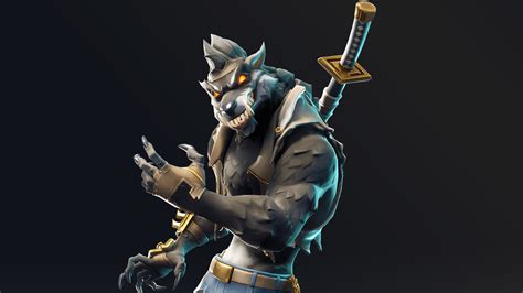 Free download Dire Werewolf Fortnite Battle Royale Season 6 Skin 4286 [3840x2160] for your ...