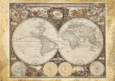 Historical World Map, 2000 Pieces, Schmidt Spiele | Puzzle Warehouse