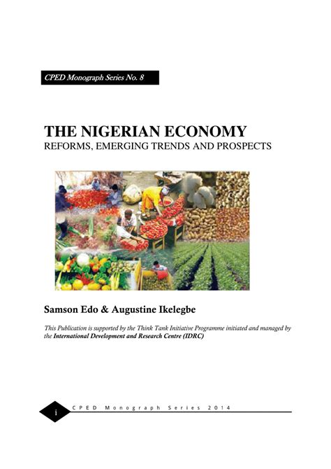 (PDF) The Nigerian Economy, Reforms, Emerging Trends and Prospects