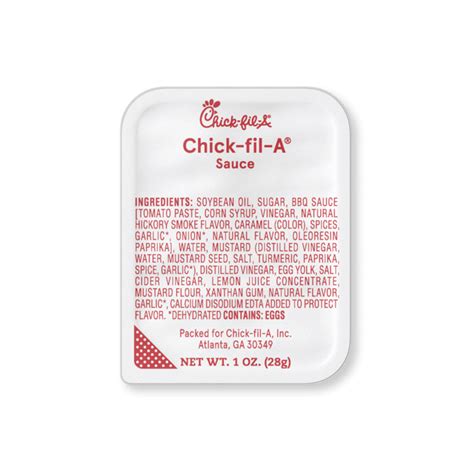 Chick-fil-A® Sauce Nutrition and Description | Chick-fil-A