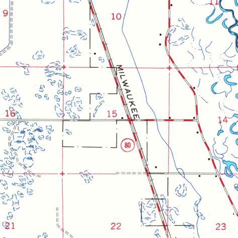 Necedah, WI (1958, 48000-Scale) Map by United States Geological Survey ...