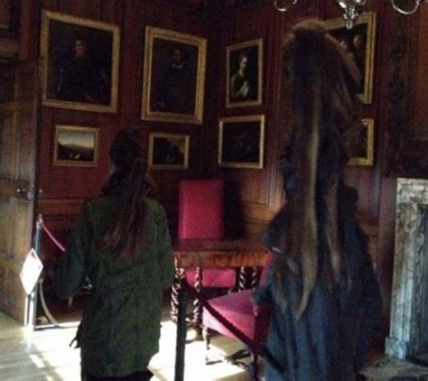 'we haven’t slept properly since': teens photograph grey lady ghost of hampton court palace ...