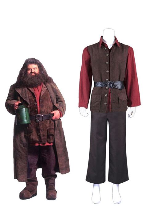 Harry Potter Rubeus Hagrid Outfit Cosplay Costume in 2022 | Hagrid ...