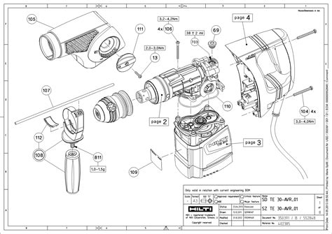 Hilti Spare Parts List | Webmotor.org