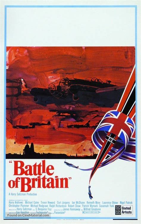 Battle of Britain (1969) movie poster | Battle of britain movie, Battle of britain, Britain
