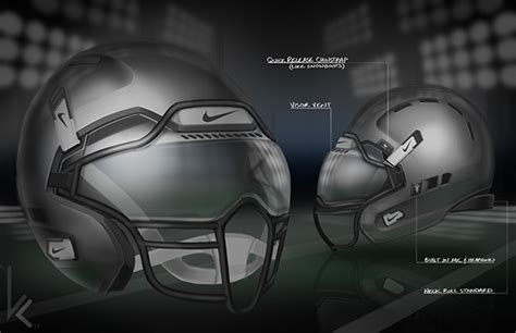 Concept Football Helmet on Behance