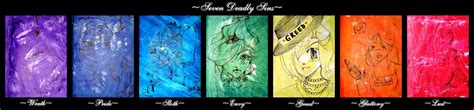 7 Deadly Sins by kristina1234u on DeviantArt