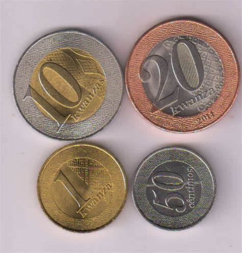 Angola - set of 4 unc coins - KB Coins & Currencies