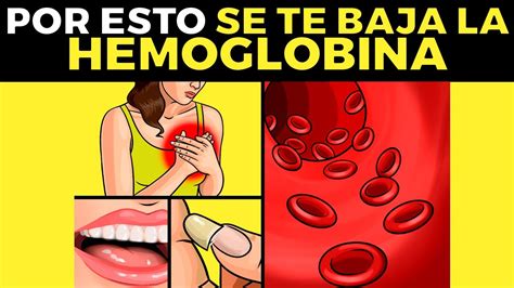 13 razones por las que tienes hemoglobina baja - YouTube