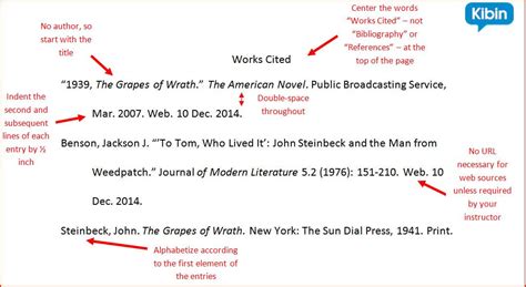 mla citations in text examples