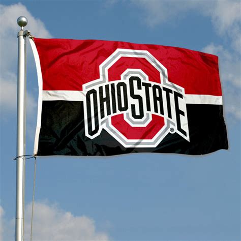 Ohio State Buckeyes Double Sided Flag - State Street Products