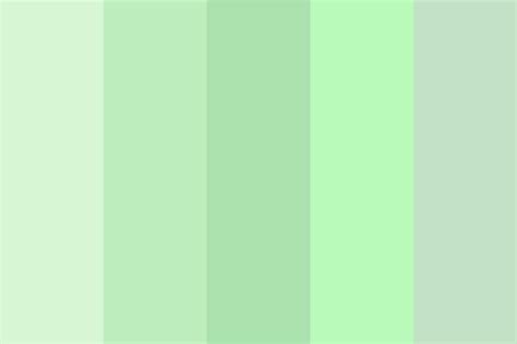 Mint Greens Color Palette