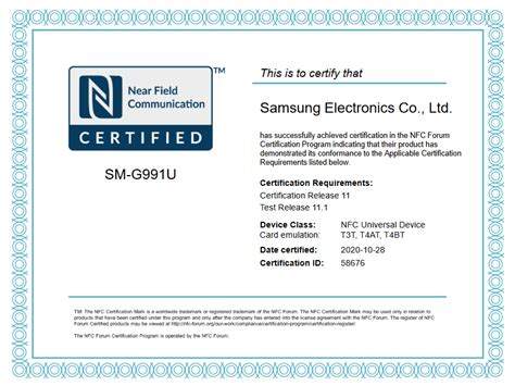 Samsung Galaxy S21 Series Appeared On NFC Certification