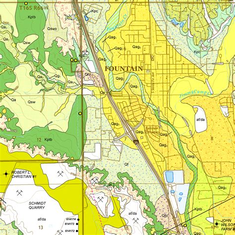 OF-17-05 Geologic Map of the Fountain Quadrangle, El Paso County ...