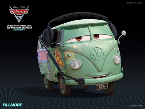 Fillmore - Disney Pixar Cars 2 Wallpaper (28104499) - Fanpop