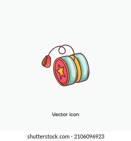 Yoyo Vector Icon Premium Quality Stock Vector (Royalty Free) 2106096923 | Shutterstock