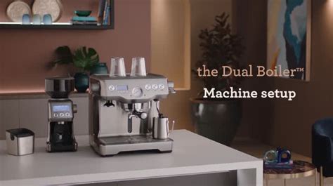 Setting up your espresso machine