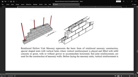 Lecture 4 Reinforced and Un-reinforced Masonry [ Masonry Structures ...