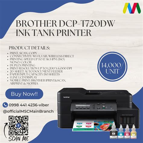 Brother DCP-T720DW Ink Tank Printer for SALE!!, Computers & Tech, Printers, Scanners & Copiers ...