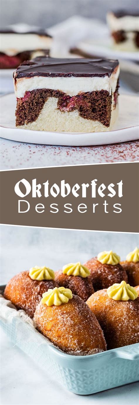 Oktoberfest desserts you'll love. #oktoberfestrecipes #oktoberfestbash #oktoberfestparty ...