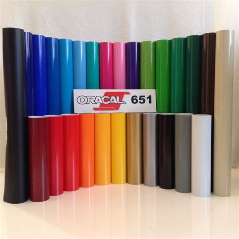 Oracal 651 - Cutting Sticker Material ( G072 - G613 ) | Shopee Malaysia