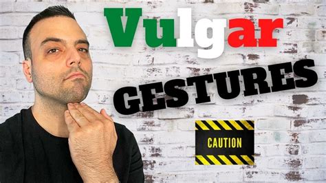 Italian Hand Signs. 6 RUDE examples! - YouTube