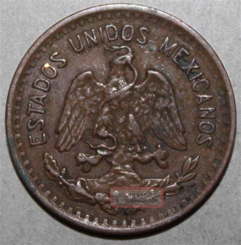 Mexican 1 Centavo Coin, 1939 - Km 415 - Mexico - One