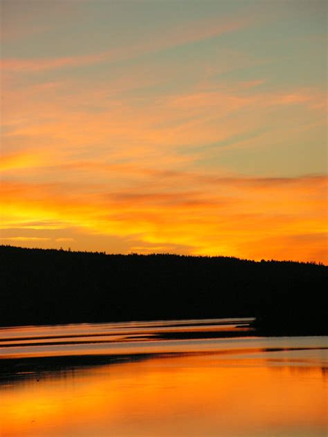 Evening at the Lake in Varmland, Sweden