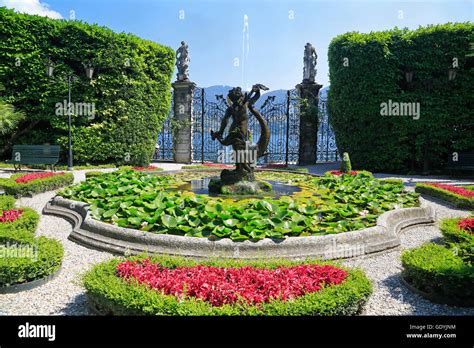 Villa Carlotta gardens, Lake Como, Italy Stock Photo - Alamy