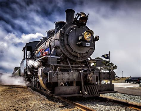 Train Railway Steam Locomotive Wallpapers Hd Desktop - vrogue.co