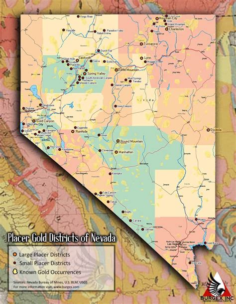 Placer Gold Districts of Nevada - Burgex Mining Consultants