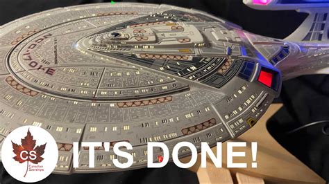 Star Trek Enterprise E Model Build Update # 26 (2021) - YouTube