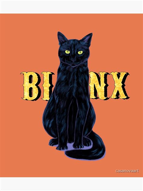 "Black Cat Binx Halloween " Photographic Print for Sale by casanovaart ...