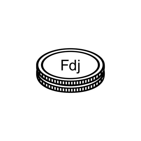 Djibouti Currency Symbol, Djiboutian Franc Icon, DJF Sign. Vector ...