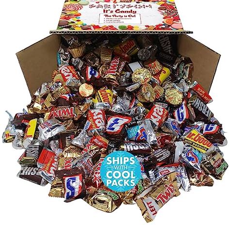 Bulk Chocolate Candy Variety Mix, 5 Lbs Individually Wrapped Assorted ...