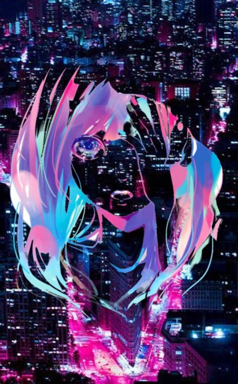 22+ Cyberpunk Aesthetic Neon Anime Wallpaper | Lotus Maybelline