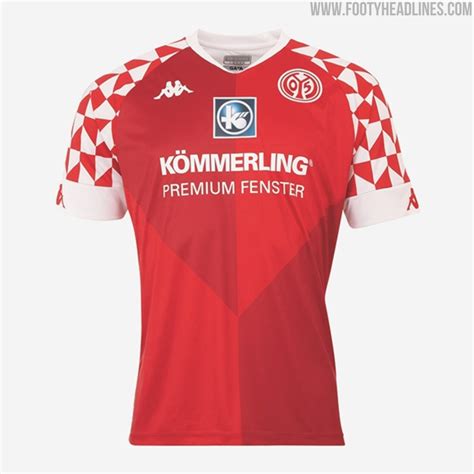 Kappa Mainz 05 20-21 Home & Away Kits Released - Footy Headlines